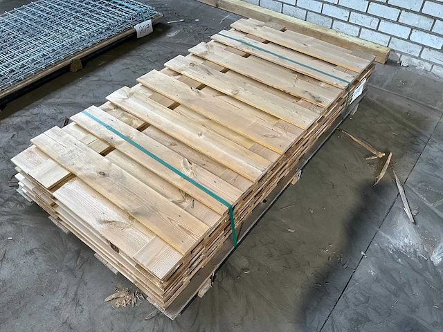 Grenen geïmpregneerd tuinscherm 180x90 cm (5x) - afbeelding 1 van  4