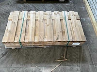 Grenen geïmpregneerd tuinscherm 180x90 cm (5x) - afbeelding 4 van  4