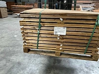 Grenen geïmpregneerde tuintegel 100x100 cm (20x) - afbeelding 6 van  10