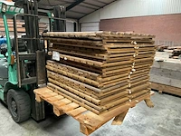 Grenen geïmpregneerde tuintegel 100x100 cm (25x) - afbeelding 7 van  10