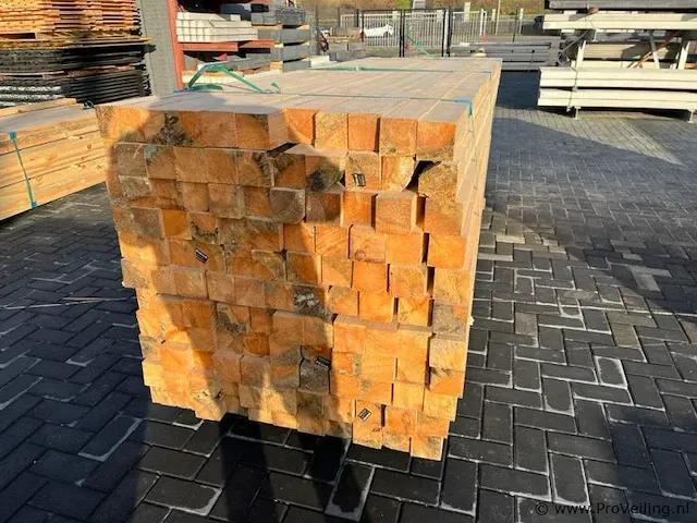 Grenen geschaafd onbehandeld rechthoek 17 x 130 mm - afbeelding 6 van  13