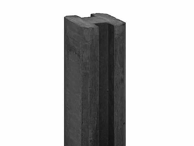 Grenen hout/betonschutting 200 cm x 28,1 m - afbeelding 7 van  7