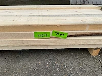 Grenen plank 500x15x4 cm (12x) - afbeelding 4 van  4