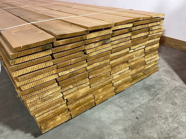 Grenen plank geïmpregneerd 400x19.5x2 cm (20x) - afbeelding 2 van  7
