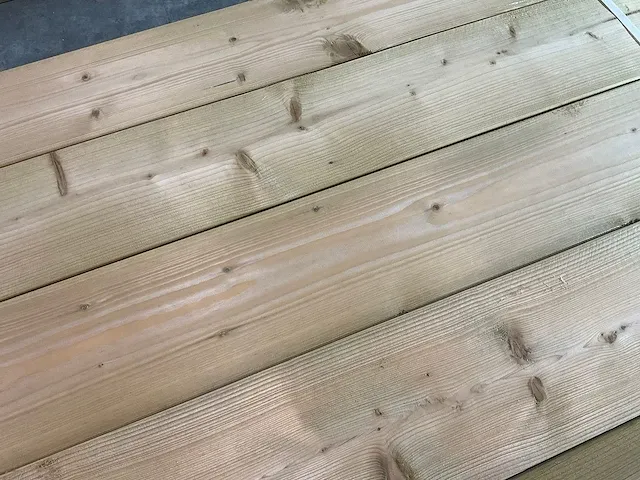 Grenen plank geïmpregneerd 400x19.5x2 cm (50x) - afbeelding 5 van  7