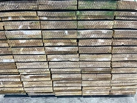 Grenen plank geschaafd 180x20x2 cm (100x) - afbeelding 5 van  6