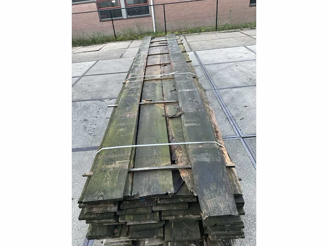 Grenen planken 25xdiv. mm ca. 2,7 m³ - afbeelding 5 van  5