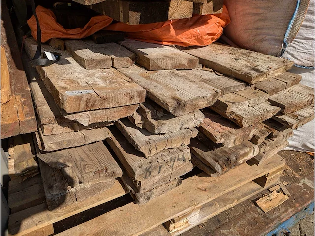 Grenen planken (40x) - afbeelding 1 van  2