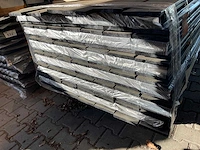 Grenen planken geschaafd zwart 16x140mm, lengte 200cm (168x) - afbeelding 1 van  3