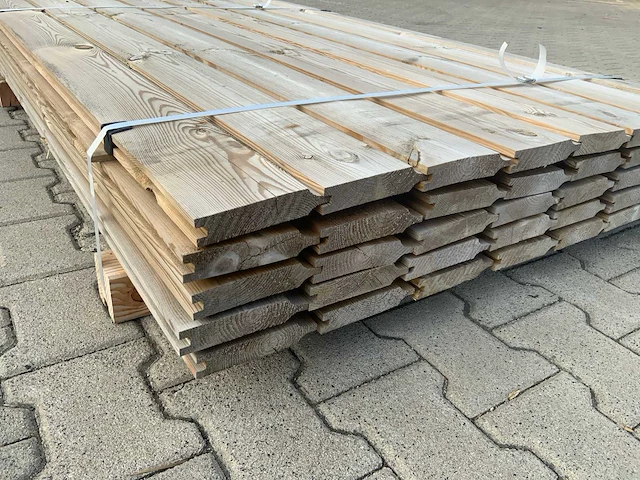 Grenen rabatdeel dubbelzijdig 4200x140x28mm (40x) - afbeelding 4 van  7