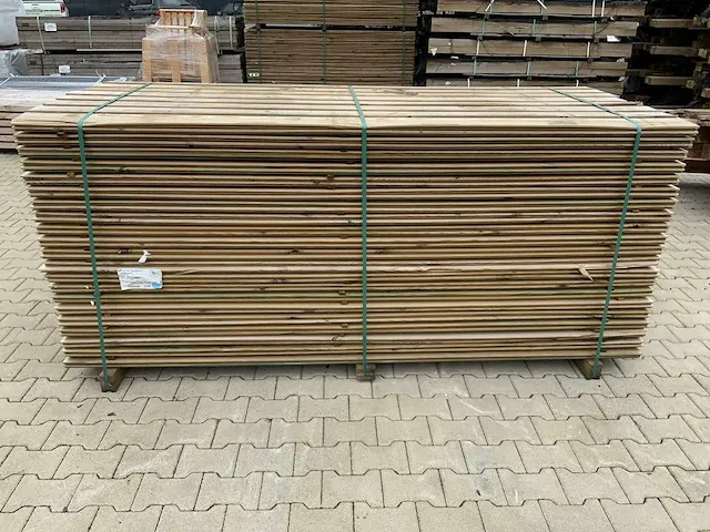 Grenen rabatdelen 2400x145x18mm (336x) - afbeelding 2 van  5