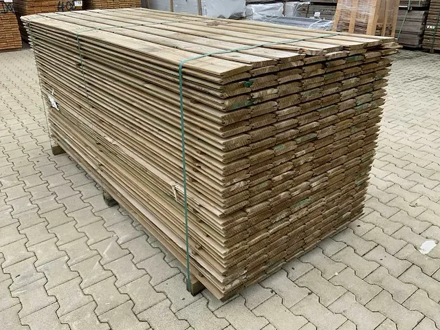 Grenen rabatdelen 2400x145x18mm (336x) - afbeelding 5 van  5