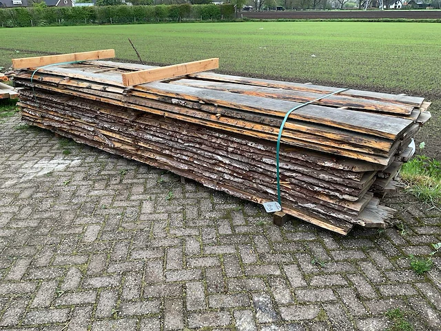 Grenen schaaldelen circa 1,28 m³ - afbeelding 1 van  5