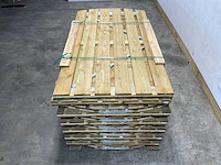 Grenen tuindeur met toog 100x180 cm (6x) - afbeelding 2 van  4