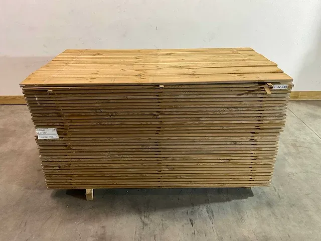 Grenen tuinplank geïmpregneerd 180x14x1.6 cm (100x) - afbeelding 1 van  8