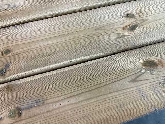 Grenen tuinplank geïmpregneerd 180x14x1.6 cm (100x) - afbeelding 4 van  8