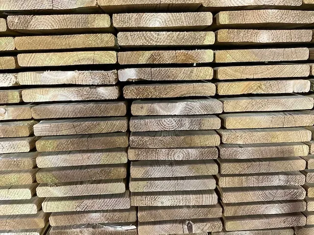 Grenen tuinplank geïmpregneerd 180x14x1.6 cm (100x) - afbeelding 7 van  8