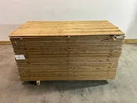 Grenen tuinplank geïmpregneerd 180x14x1.6 cm (100x)