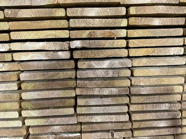 Grenen tuinplank geïmpregneerd 180x14x1.6 cm (150x) - afbeelding 7 van  8