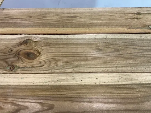 Grenen tuinplank geïmpregneerd 180x14x1.6 cm (50x) - afbeelding 6 van  8
