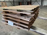 Grenen tuinpoort recht 100x80 (10x) - afbeelding 3 van  7