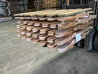 Grenen tuinpoort recht 100x80 (10x) - afbeelding 5 van  7