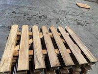 Grenen tuinpoort recht 100x80 (10x) - afbeelding 7 van  7