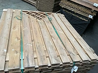 Grenen tuinscherm met trellis 21-planks 180x180 cm (20x) - afbeelding 7 van  14