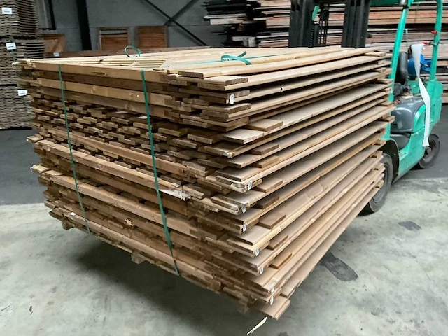 Grenen tuinscherm met trellis 21-planks 180x180 cm (20x) - afbeelding 10 van  14