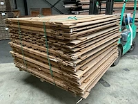 Grenen tuinscherm met trellis 21-planks 180x180 cm (20x) - afbeelding 10 van  14