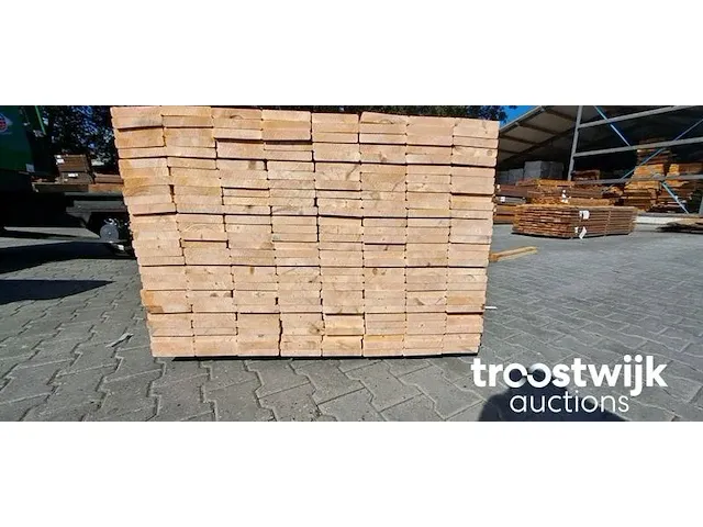 Grenen vlonderplanken glad geschaafd 25x140mm, lengte 245cm - afbeelding 3 van  3