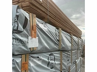 Grenen zweeds rabat zwart gecoat 25x195mm, lengte 540cm (50x) - afbeelding 4 van  4