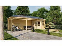 Gretel - tuinhuis 44mm 7900x2500x2820mm onbehandeld - afbeelding 1 van  5
