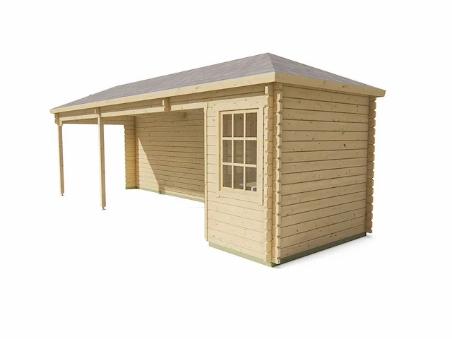 Gretel - tuinhuis 44mm 7900x2500x2820mm onbehandeld - afbeelding 5 van  5