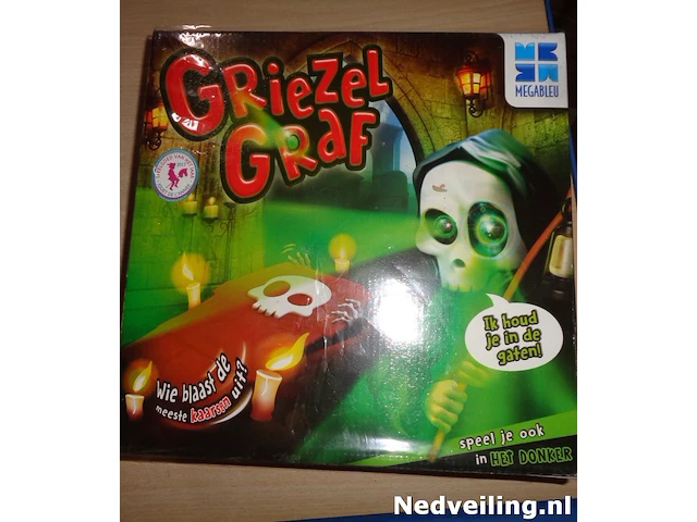 Griezelgraf spel - afbeelding 1 van  3
