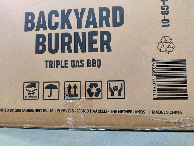 Grill guru - backyard burner 3 gas bbq - afbeelding 4 van  4