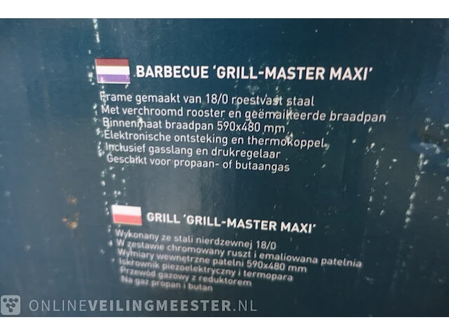 Grill master barbecue hendi, 18/0 - afbeelding 5 van  6