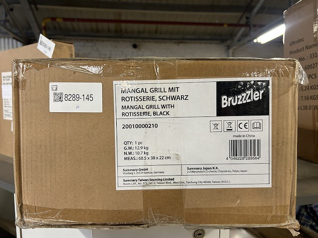 Grill met rotisserie, bruzzzler - afbeelding 1 van  3