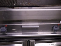 Grill/bakplaat, rvs - 70x70x40cm - afbeelding 3 van  3