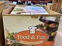 Grillerette deluxe met accessoires food & fun - afbeelding 2 van  4