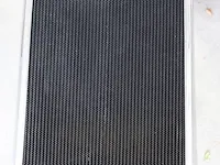 Grill/radiateur mercedes benz gerestaureerd met afmeting ca. 50 x 88 cm. - afbeelding 2 van  5