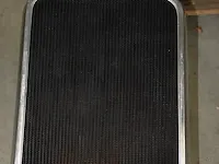 Grill/radiateur mercedes benz gerestaureerd met afmeting ca. 50 x 88 cm. - afbeelding 4 van  5