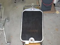 Grill/radiateur mercedes benz gerestaureerd met afmeting ca. 50 x 88 cm. - afbeelding 5 van  5