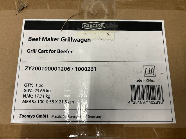 Grillwagen meateor - afbeelding 1 van  3