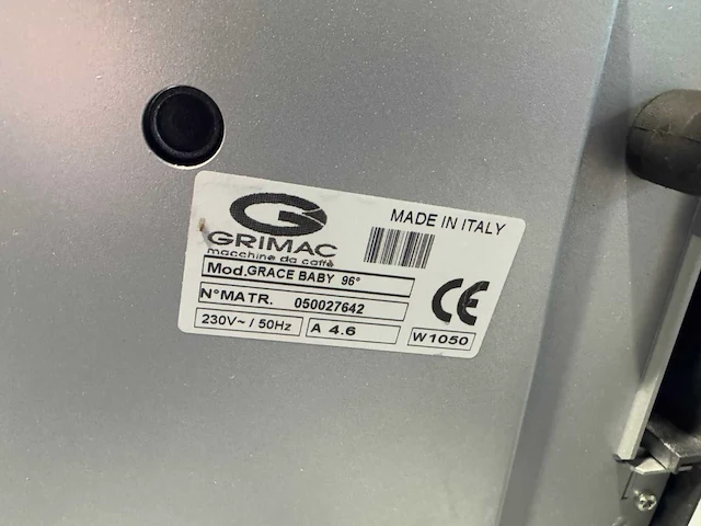 Grimac - grace baby - espressomachine - afbeelding 6 van  6