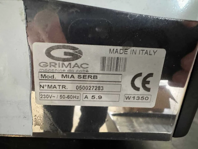 Grimac - mia serb - espressomachine - afbeelding 8 van  9
