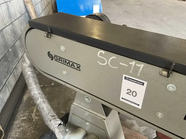 Grimax 150x-2000 bandschuurmachine - afbeelding 7 van  7