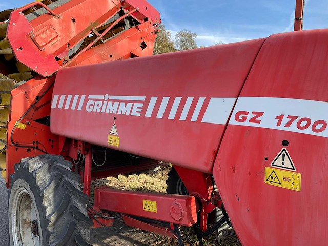 Grimme - 2002 - gz 1700 dls - aardappelrooier - afbeelding 15 van  49