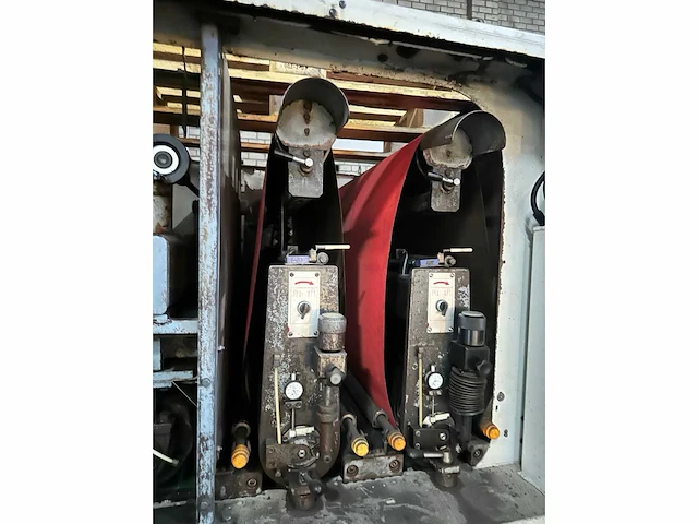 Grindingmaster breedband slijp/borstelmachine - afbeelding 4 van  16