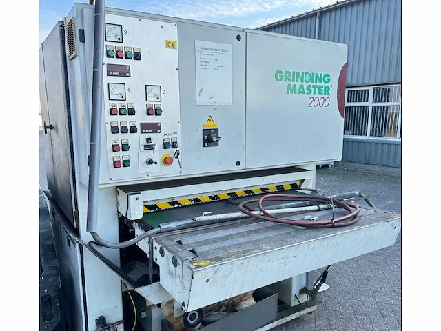 Grindingmaster breedband slijp/borstelmachine - afbeelding 1 van  16
